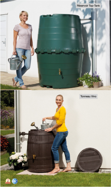 Modèles : Réservoir Top-Tank et Tonneau Vino