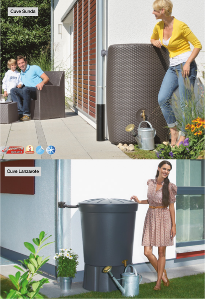 Modèles : Cuve Sunda et Cuve Lanzarote