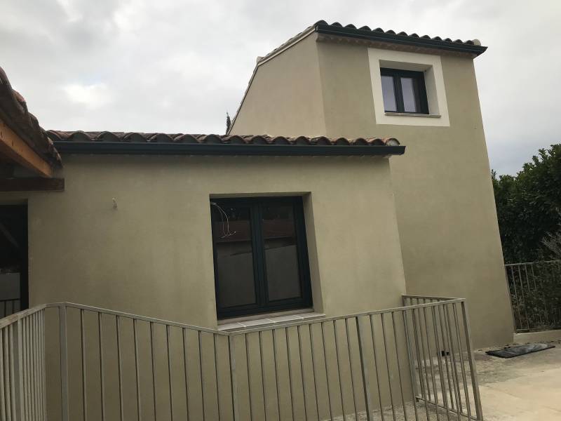 Gouttières aluminium en continues Nimes