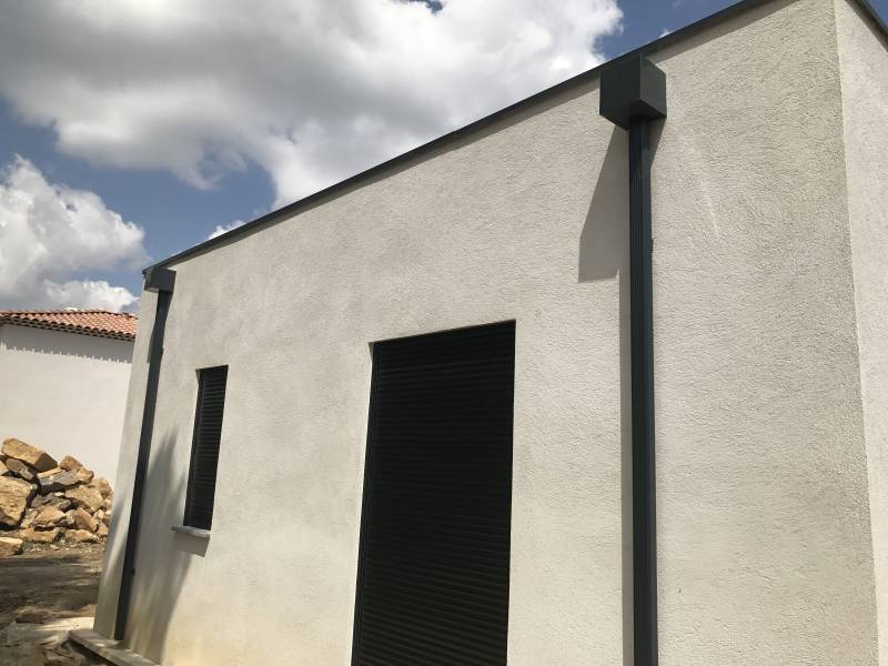 Descentes d'eau pluviales aluminium Peynier 13