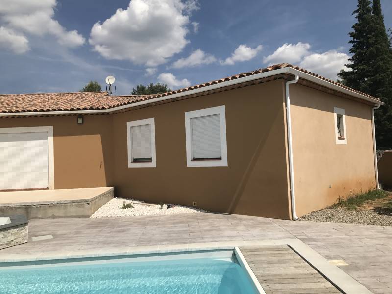 Gouttières aluminium Blanches var