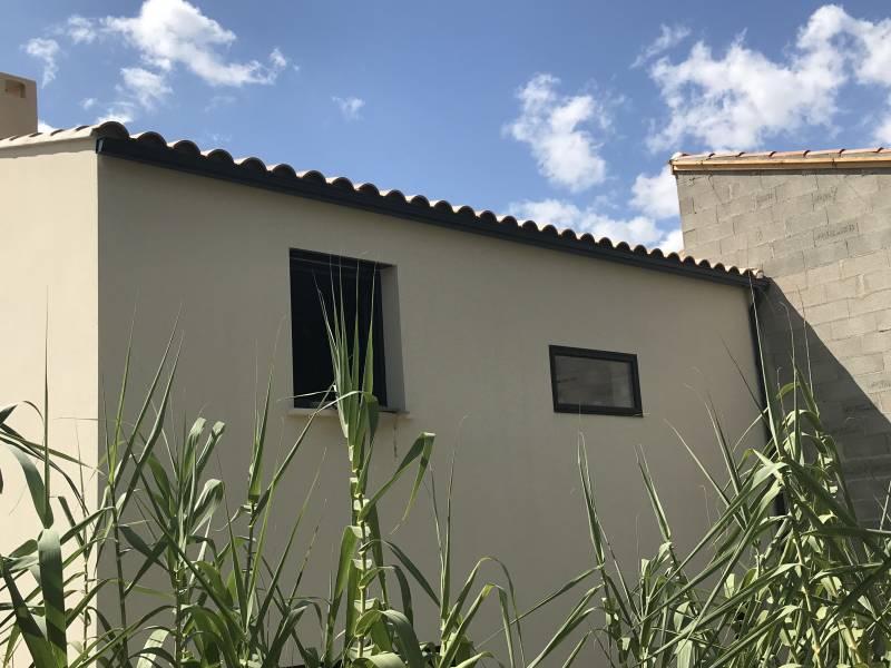 Pose de gouttières aluminium sur mesure saint Rémy de Provence