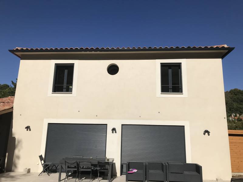 Gouttières aluminium G300 anthracite Nîmes