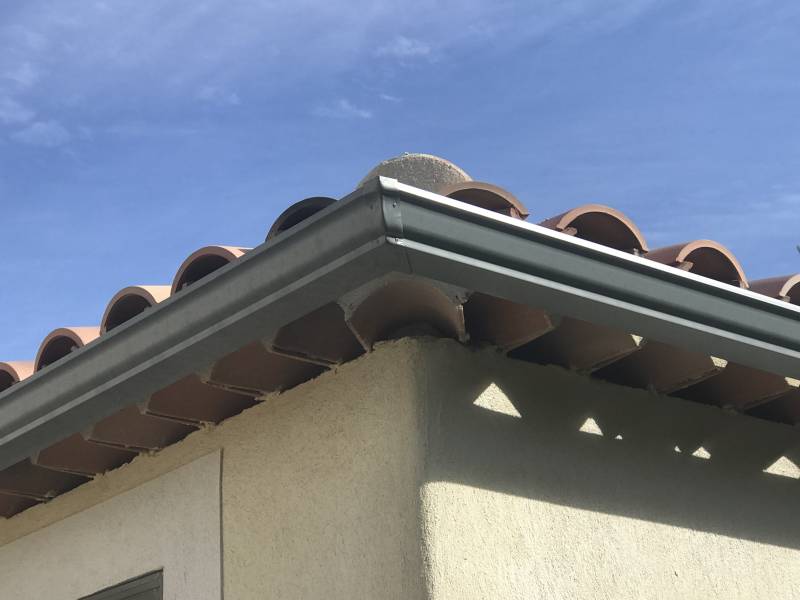 Gouttières aluminium G300 couleur Zing Bouches du Rhône