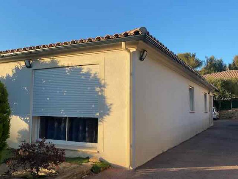 Fabrication et pose de gouttières en aluminium à Caveirac proche de Nimes