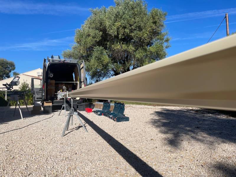 Gouttières aluminium sans soudure à Maillane proche de Graveson