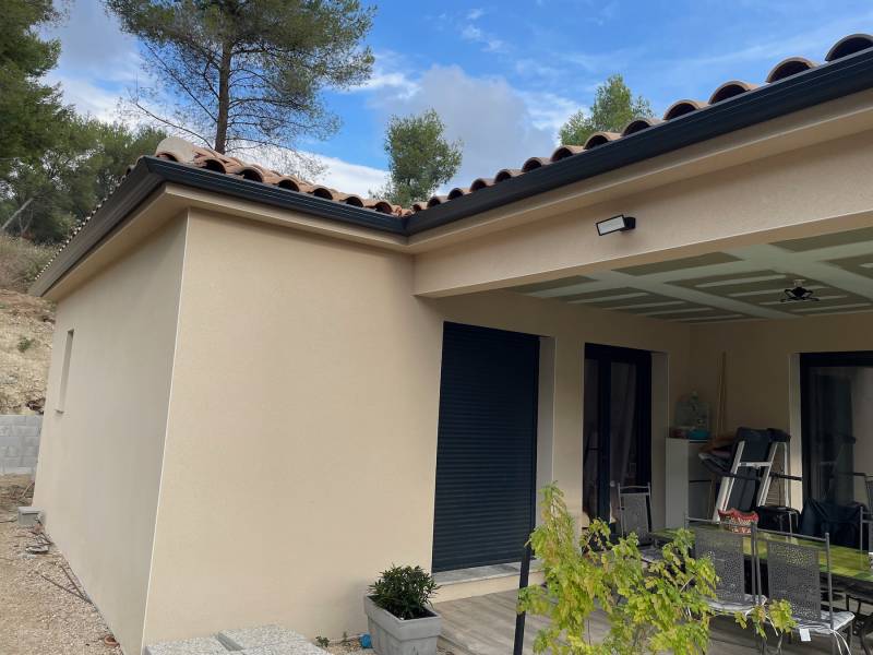 Gouttières trapèze à Orgon dans le 13