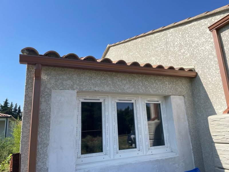 Gouttiere en aluminium 