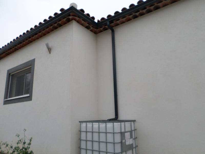 Gouttières aluminium anthracites 13