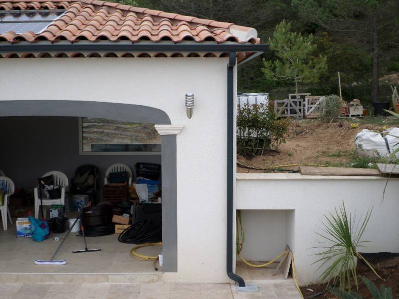 Descentes d'eau pluviale anthracites 13