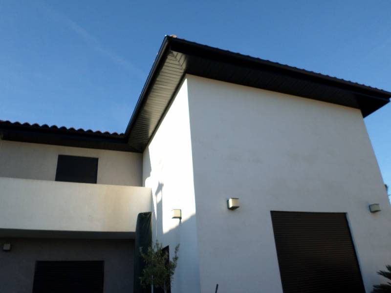 Habillage aluminium noir Gignac 13