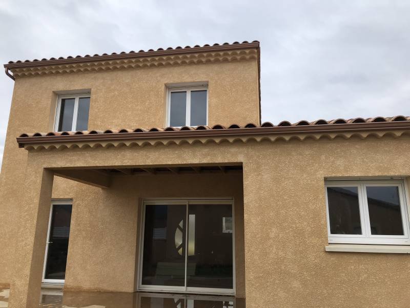 Descentes d'eau pluviale à Nîmes proche d'Arles